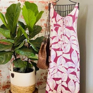 Hawaii Print Dress